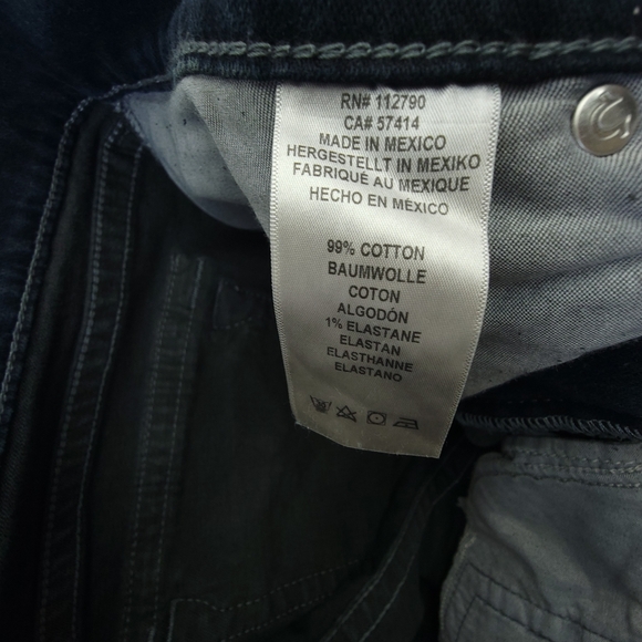 True Religion Men’s Dark Wash ROCCO Pocket Flap Slim Fit Size 42Wx32 - Picture 11 of 11